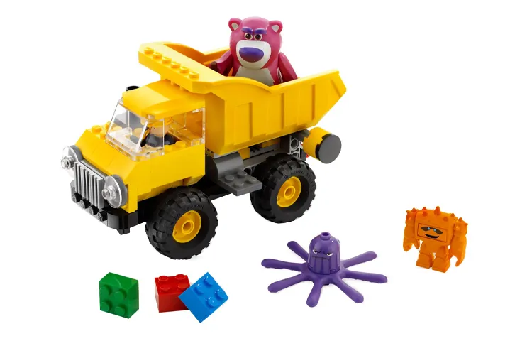 LEGO LEGO Disney Series Toy Story Other Characters Huggy Bear Dump Truck Plastic Building Blocks 129 pcs/pzs 7789