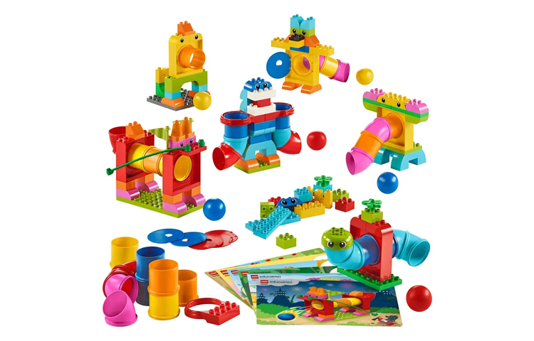 LEGO LEGO Education Series Pipe Game Set Building Blocks 150pcs 45026