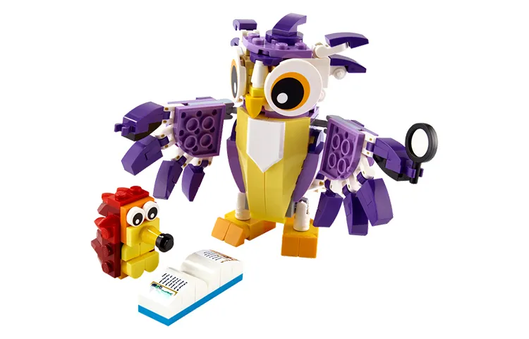 LEGO LEGO Creator 3 in 1 magical forest animals building blocks 175 pieces 31125