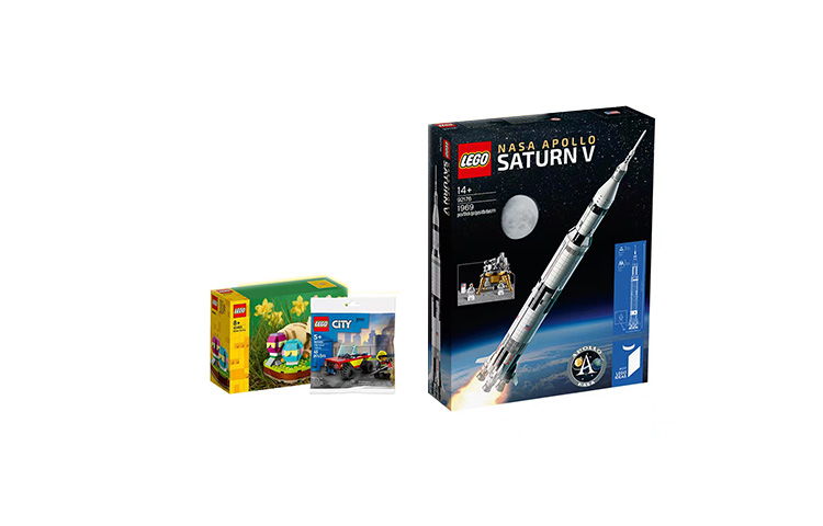 Конструктор LEGO IDEAS Сатурн-5 (разноцветный)