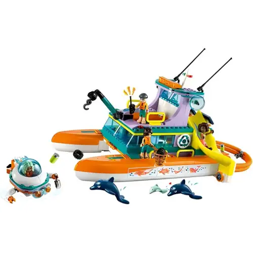 LEGO LEGO Friends Series Sea Rescue Boat Bricks 717pcs 41734