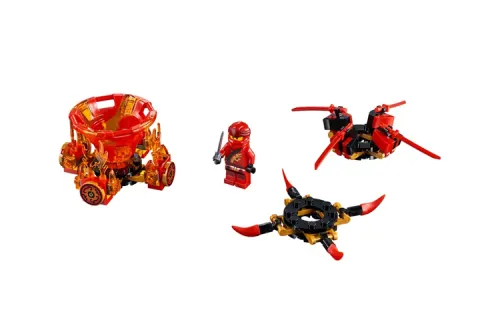 LEGO LEGO NINJAGO Cyclone Beyblade Kai Plastic Building Blocks 0-300pcs 70659