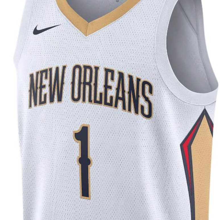 Nike Basketball Jerseys Unisex White Moderate Straight Fit