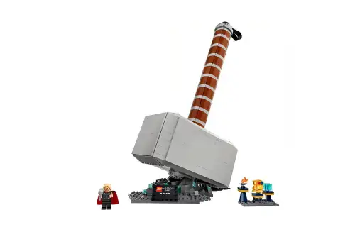 LEGO LEGO Superhero Series Thor Thor Hammer Building Blocks 979 76209