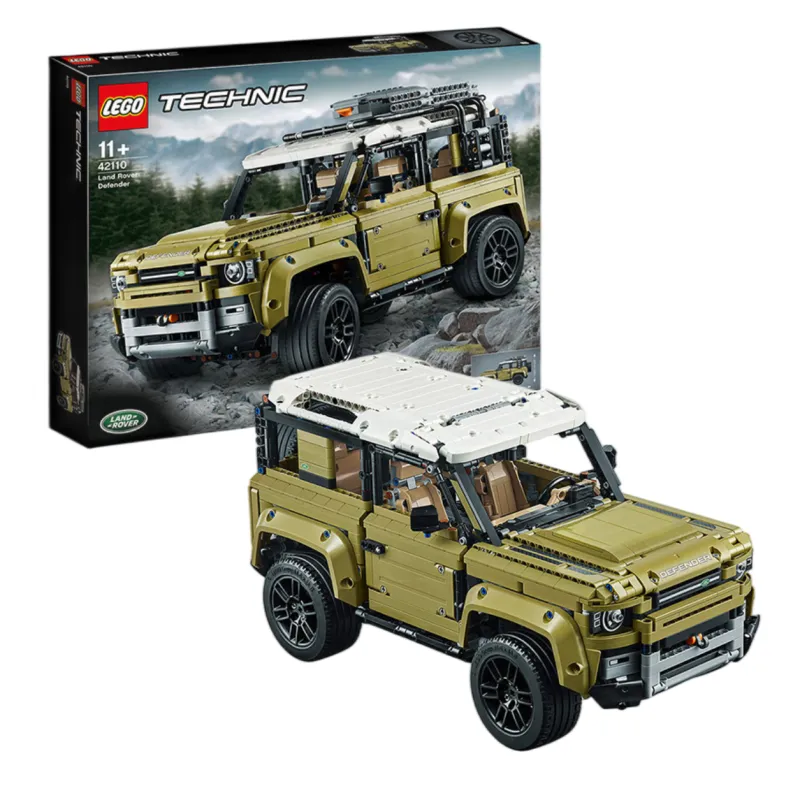 LEGO LEGO Technology Machinery Group Landrover Landrover Defender Off-road Vehicle Technic Moving Building Blocks 2001-5000pcs 42110