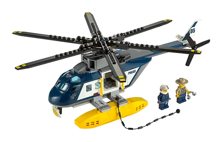 LEGO LEGO City Series Helicopter Tracking Plastic Building Blocks 253pcs 60067