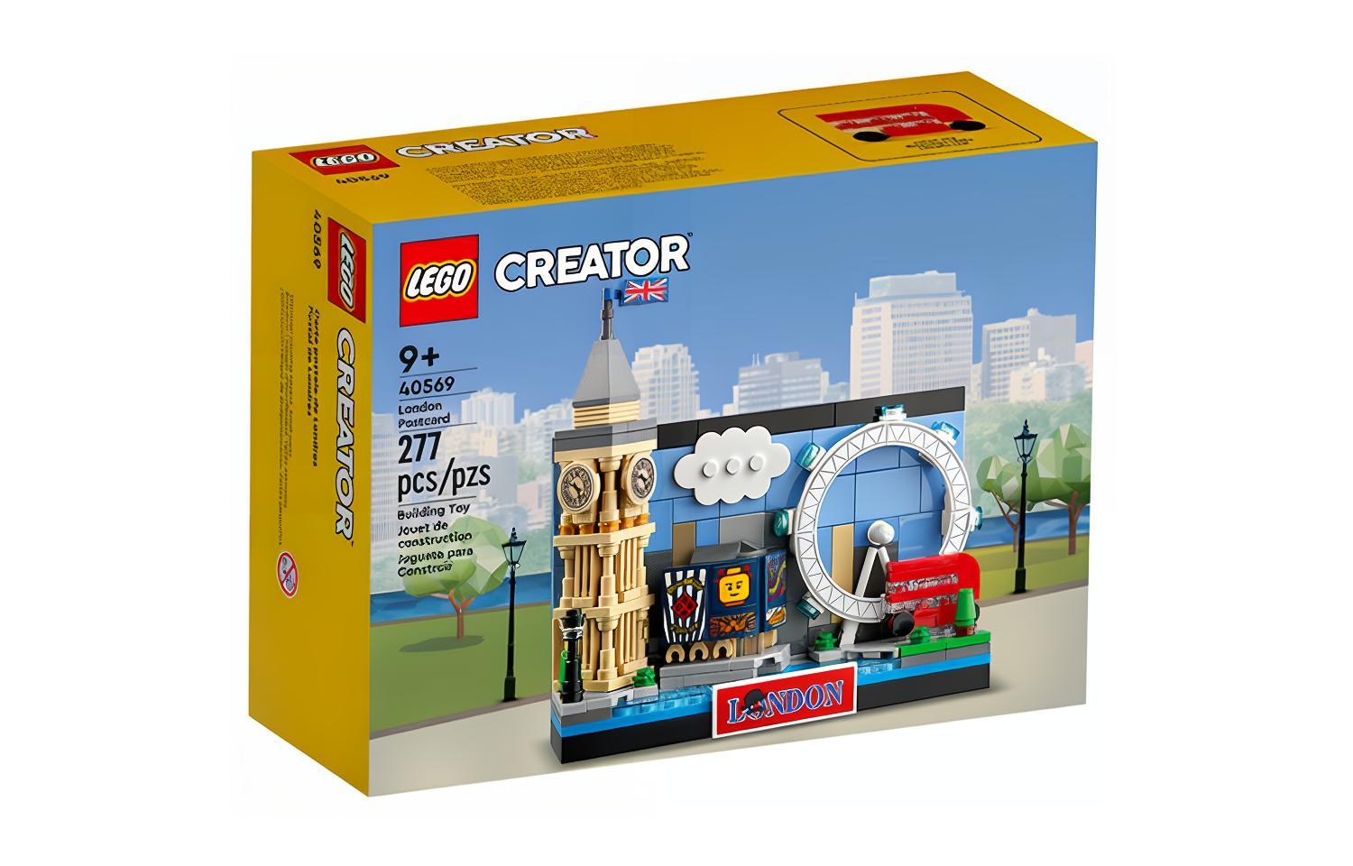 LEGO LEGO Creator 3-in-1 Series London Postcard Building Blocks 277pcs 40569