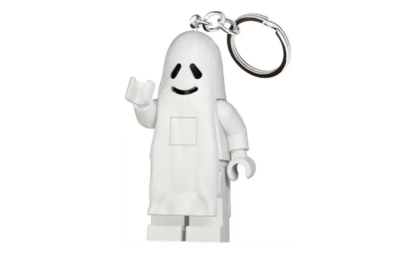 LEGO Lego, classic ghost shark, keychain, constructor