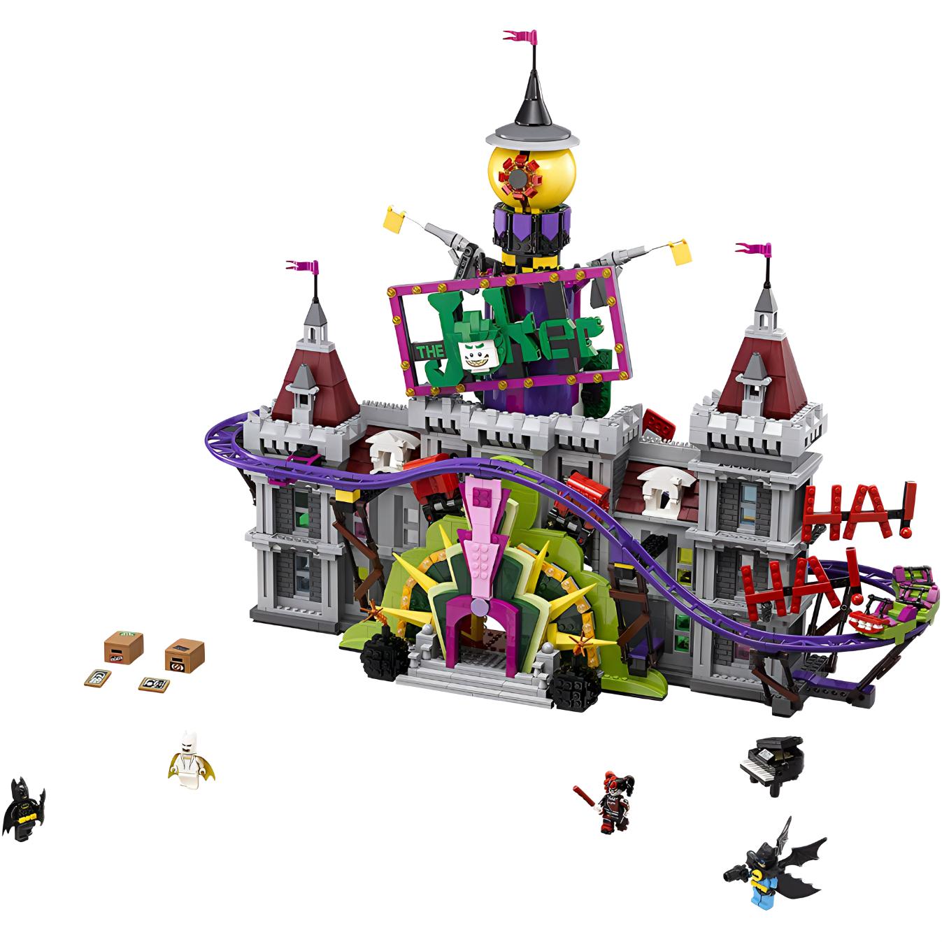 Конструктор LEGO Супергерои Бэтмен Поместье Джокера (разноцветный)