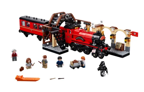 LEGO LEGO Harry Potter series Harry Potter characters Hogwarts Express building blocks 801pcs 75955