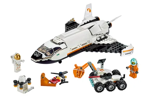 LEGO LEGO City Series Mars Exploration Space Shuttle Building Blocks 0-300pcs 60226