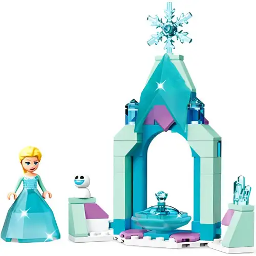 LEGO LEGO Disney Character Princess Series Elsa's Castle Courtyard Building Blocks 53pcs 43199