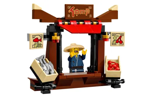 LEGO LEGO Ninjago Series City Chase Plastic Building Blocks 233pcs 70607