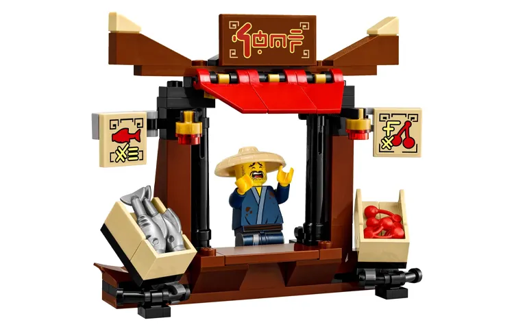 LEGO LEGO Ninjago Series City Chase Plastic Building Blocks 233pcs 70607