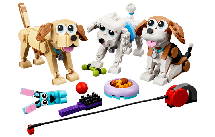 LEGO LEGO Creative Variety Series Cute Dog Building Bricks 475pcs 31137