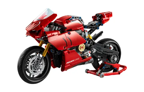 LEGO LEGO Technic Ducati Panigale V4R Technic movable building blocks 601-1000pcs 42107