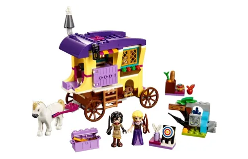 LEGO LEGO x Disney/Disney Rapunzel’s Caravan Disney Series Building Blocks 323pcs 41157