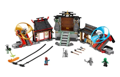 LEGO LEGO Ninjago Series Ninjutsu Arena Plastic Building Blocks 666pcs 70590
