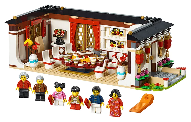 LEGO LEGO Holiday Series New Year's Eve Dinner Limited Edition Building Bricks 601-1000 80101