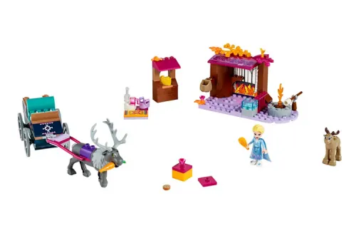 LEGO Lego, Disney, carriage, plastic constructor, “Frozen”