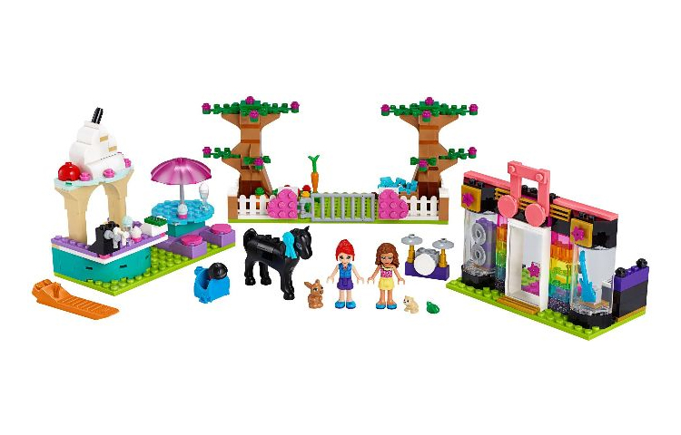 LEGO LEGO Friends Series Heart Lake City Building Block Box Plastic Building Blocks 321pcs 41431