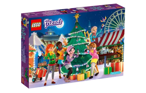 LEGO LEGO Friends Series Countdown Calendar Plastic Building Blocks 301-600pcs 41382