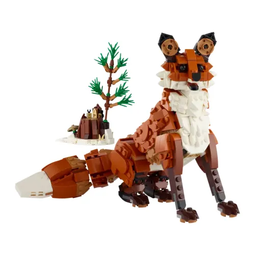 LEGO LEGO Creator Creative Forest Animals: Red Fox Building Bricks 667pcs 31154