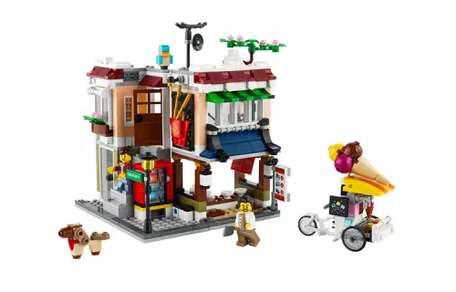 LEGO LEGO Creator 3-in-1 Downtown Noodle House Puzzle Plastic Building Blocks 569pcs 31131
