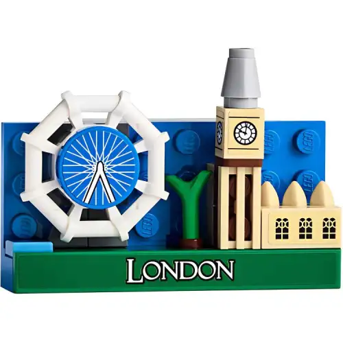 LEGO LEGO Classic Series London Refrigerator Magnet Building Bricks 0-300pcs 854012