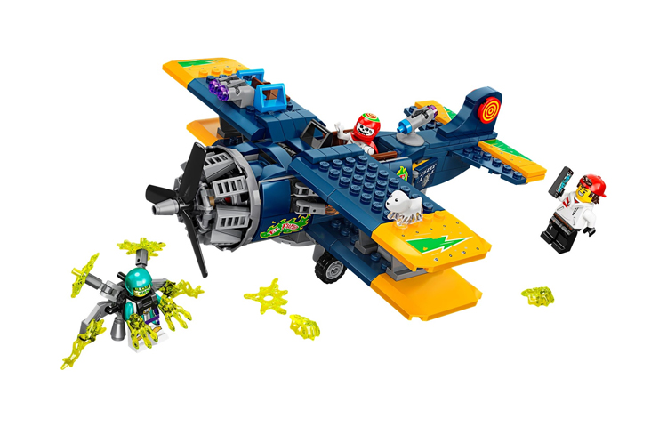 Конструктор LEGO Hidden Side Трюковый самолет Эль-Фуэго (разноцветный)