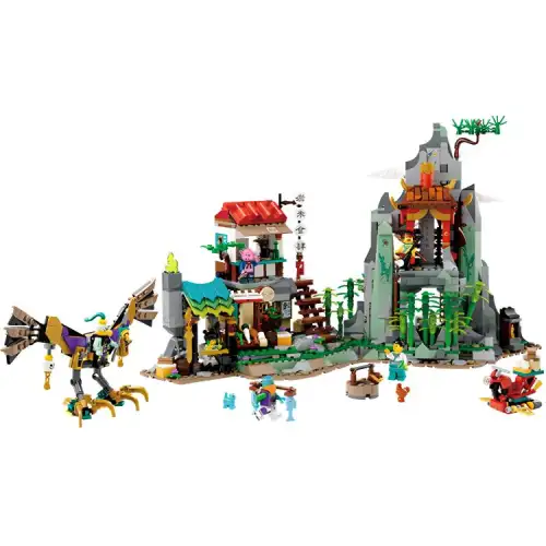LEGO LEGO Monkie Kid Series Team Hidden Base Building Bricks 1001-2000pcs 80044