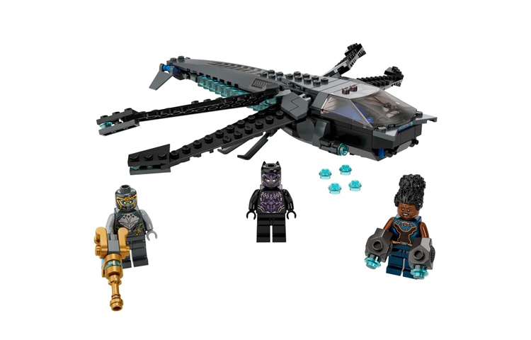 Конструктор LEGO Marvel "Черная Пантера: Драконий флаер" (разноцветный)