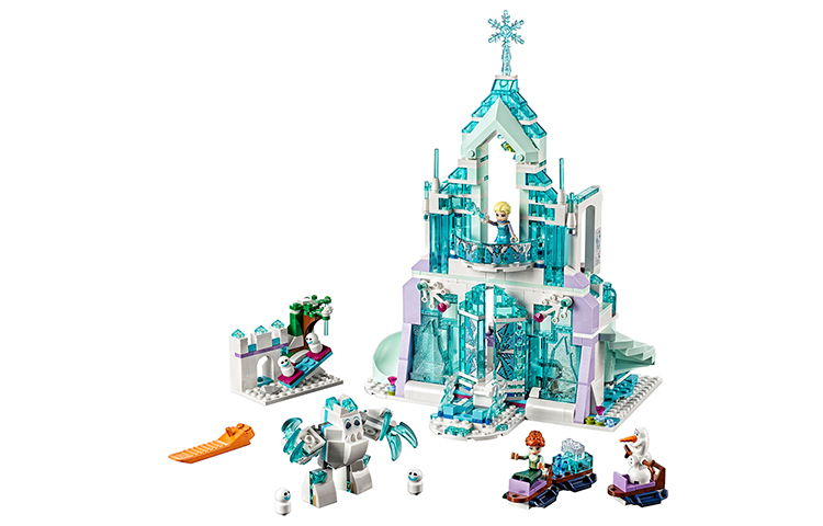 LEGO LEGO Disney Series Frozen Elsa's Magic Ice Castle Building Blocks 601-1000pcs 43172