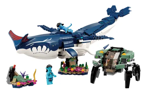 LEGO LEGO Avatar 2 Turquin Payakan and Crab Suit Plastic Building Blocks 761pcs 75579