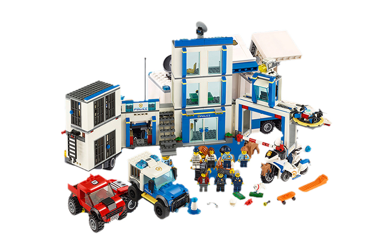 Конструктор LEGO City Police Station 60246 (разноцветный)