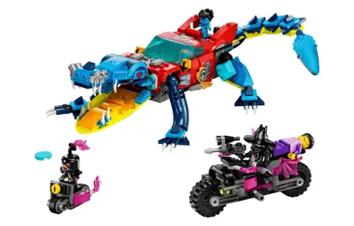 LEGO LEGO Dream City Hunter Series Crocodile Car Bricks 494pcs 71458