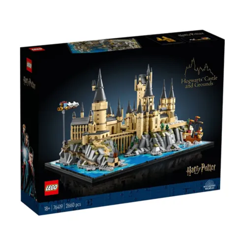 LEGO LEGO Harry Potter Series Hogwarts Castle and Gardens Building Bricks 2600pcs 76419