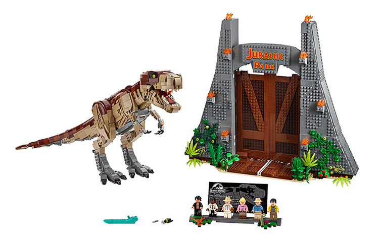 LEGO LEGO Jurassic World Series Tyrannosaurus Rex Building Blocks 2001-5000pcs 75936