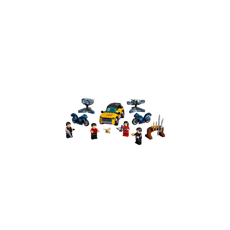 Конструктор LEGO Марвел Шанг-Чи Побег от Десяти колец (разноцветный)