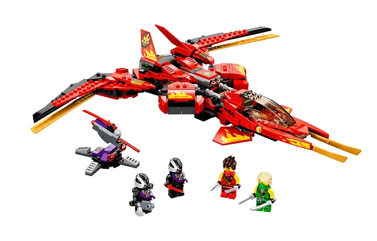 LEGO LEGO Ninjago Series Kai's Fighter Plastic Building Blocks 301-600pcs 71704