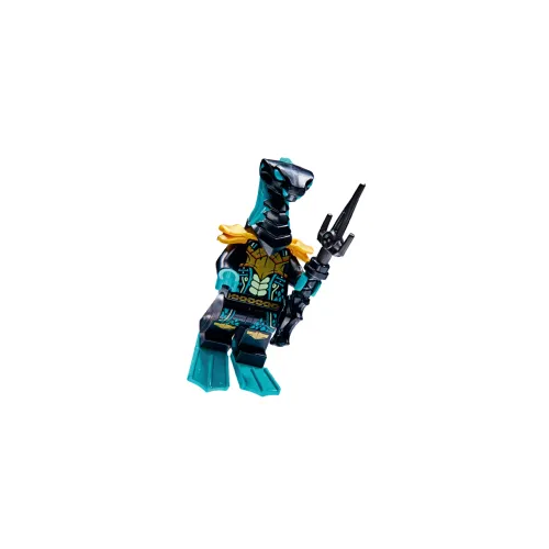 LEGO LEGO NINJAGO series Mari Soldier minifigure (comes with NINJAGO episode 55 magazine) super cool three-pronged fork building blocks 0-300pcs 21072010110193