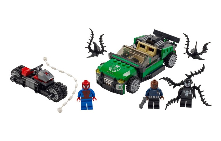 LEGO LEGO DC Super Heroes Series Spider-Man vs. Venom Plastic Building Blocks 237pcs 76004