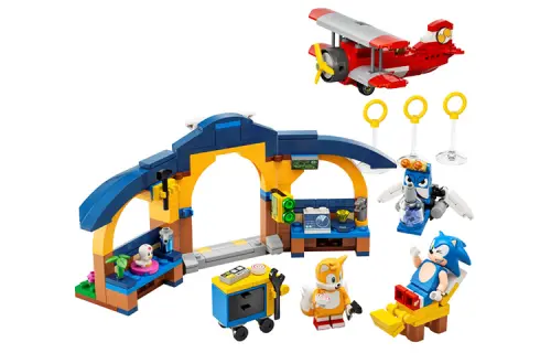 LEGO LEGO Sonic Series Tails Studio and Tornado Plane Bricks 376pcs 76991