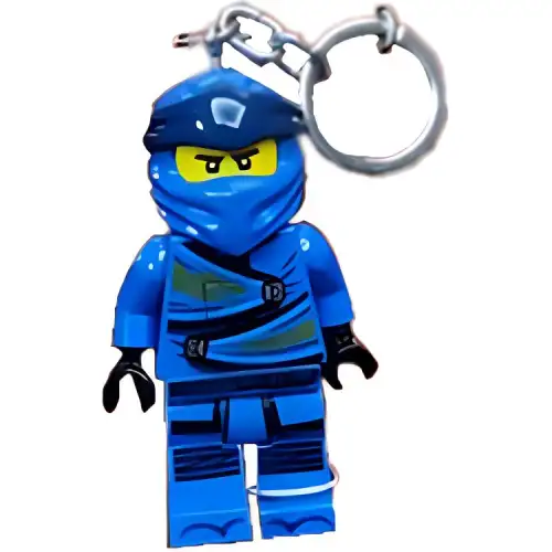 LEGO Lego Ninjago Blue Ninja Luminous Keychain Plastic Building Blocks 0-300pcs KE148