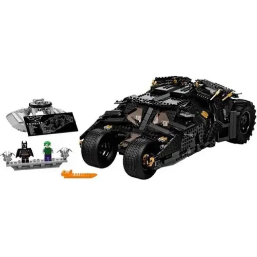 LEGO LEGO Super Hero Series DC Dark Knight Trilogy Batman Batmobile Tumbler Building Blocks 2049pcs 76240