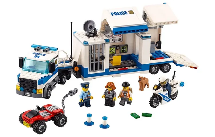 LEGO LEGO Mobile Command Center City Series Assembly Plastic Building Blocks 301-600pcs 60139