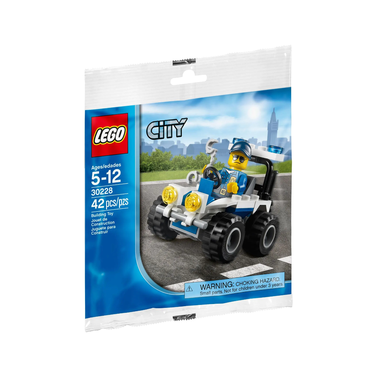 LEGO LEGO City Series Police ATV Building Kit Bricks 40pcs 30228