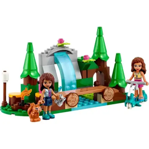 LEGO LEGO Forest Waterfall Friends Series Plastic Building Blocks 93pcs 41677