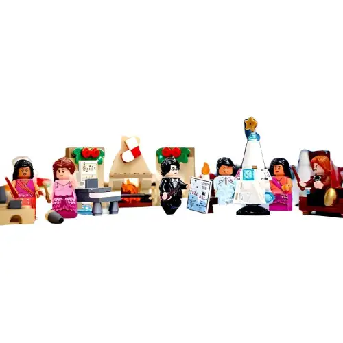 LEGO LEGO Harry Potter Series Countdown Calendar Building Blocks 0-300pcs 75981