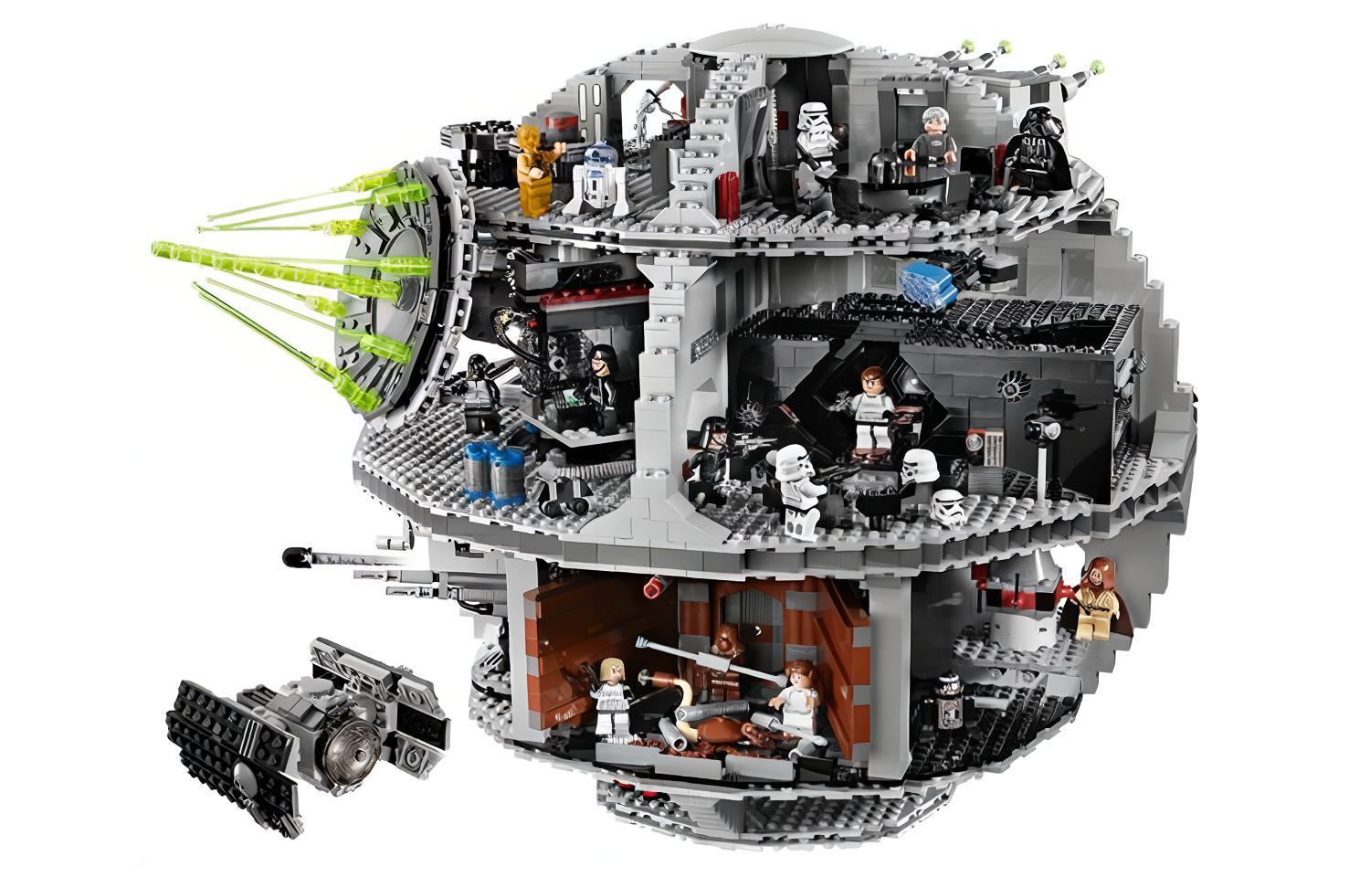 LEGO LEGO Star Wars Series Star Wars Characters Death Star Bricks 3803pcs 10188